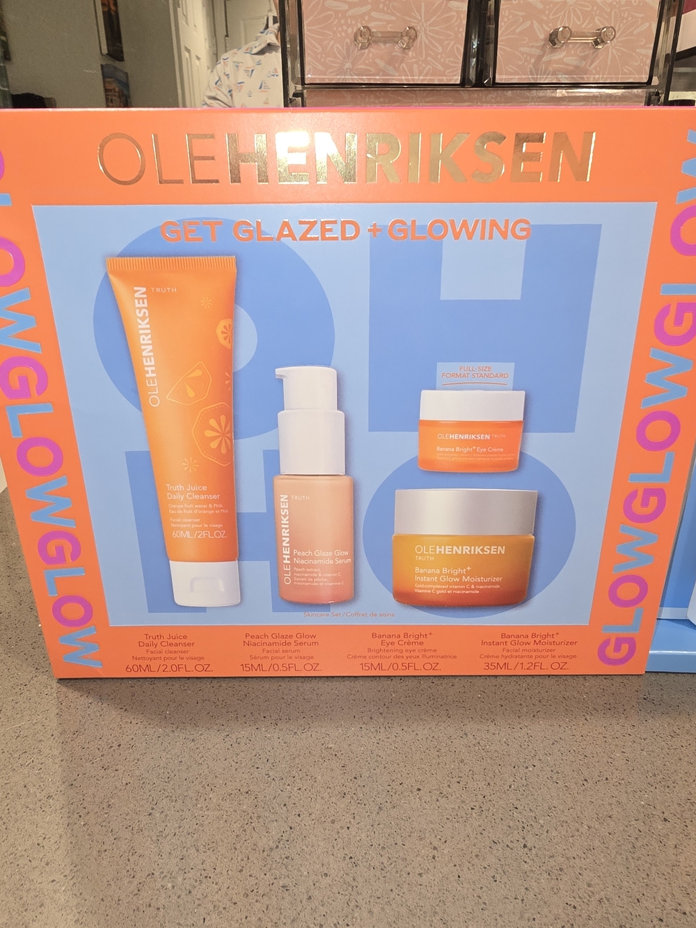 Ole Henriksen Get Glazed + Glowing 4-piece skincare set